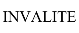 INVALITE trademark