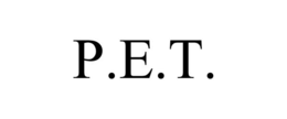 P.E.T. trademark