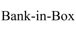 BANK-IN-BOX trademark