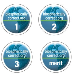 BIOSPHERICALLY CORRECT.ORG 1 BIOSPHERICALLY CORRECT.ORG 2 BIOSPHERICALLY CORRECT.ORG 3 BIOSPHERICALLY CORRECT.ORG MERIT trademark