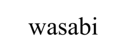 WASABI trademark