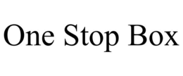 ONE STOP BOX trademark