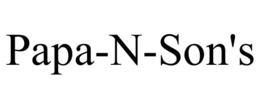 PAPA-N-SON'S trademark