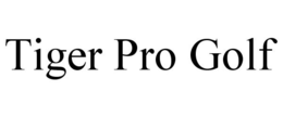 TIGER PRO GOLF trademark