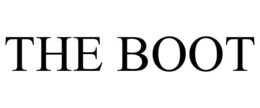 THE BOOT trademark