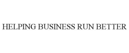 HELPING BUSINESS RUN BETTER trademark