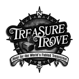 TREASURE TROVE HUNT FOR THE WORLD'S FABLED TREASURES! trademark
