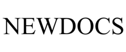 NEWDOCS trademark
