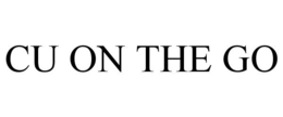 CU ON THE GO trademark