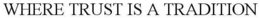 A TRADITION OF TRUST trademark