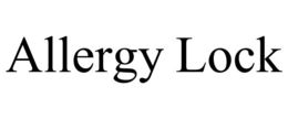 ALLERGY LOCK trademark