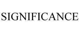 SIGNIFICANCE trademark