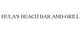 HULA'S BEACH BAR AND GRILL trademark
