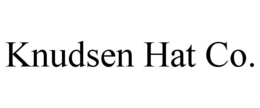 KNUDSEN HAT CO. trademark