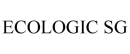 ECOLOGIC SG trademark