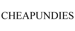 CHEAPUNDIES trademark