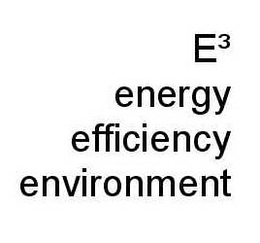 E3 ENERGY EFFICIENCY ENVIRONMENT trademark