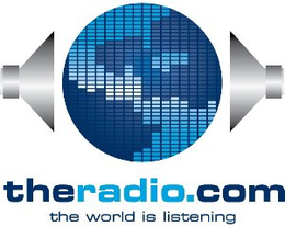THERADIO.COM THE WORLD IS LISTENING trademark