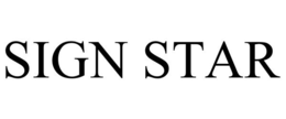 SIGN STAR trademark