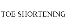 TOE SHORTENING trademark