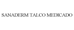SANADERM TALCO MEDICADO trademark