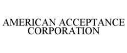 AMERICAN ACCEPTANCE CORPORATION trademark