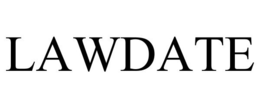 LAWDATE trademark