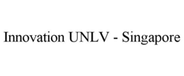 INNOVATION UNLV - SINGAPORE trademark