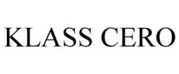 KLASS CERO trademark