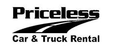 PRICELESS CAR & TRUCK RENTAL trademark