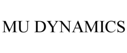 MU DYNAMICS trademark