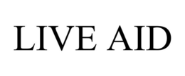 LIVE AID trademark