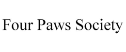 FOUR PAWS SOCIETY trademark