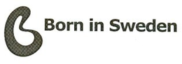 B BORN IN SWEDEN trademark