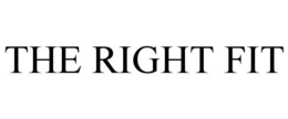 THE RIGHT FIT trademark