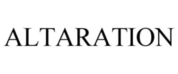 ALTARATION trademark