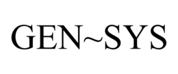 GEN~SYS trademark