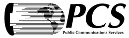 PCS PUBLIC COMMUNICATIONS SERVICES trademark