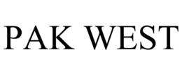 PAK WEST trademark