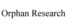ORPHAN RESEARCH trademark