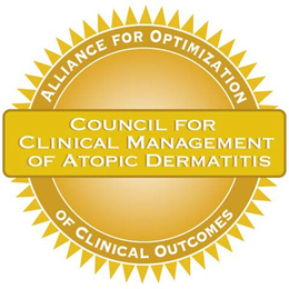 COUNCIL FOR CLINICAL MANAGEMENT OF ATOPIC DERMATITIS ALLIANCE FOR OPTIMIZATION OF CLINICAL OUTCOMES trademark