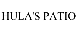 HULA'S PATIO trademark