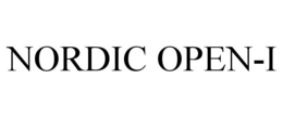 NORDIC OPEN-I trademark