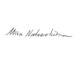 MIRA NAKASHIMA trademark