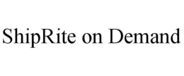 SHIPRITE ON DEMAND trademark