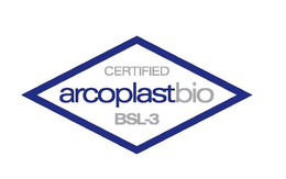 ARCOPLASTBIO BSL-3 CERTIFIED trademark