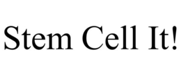 STEM CELL IT! trademark