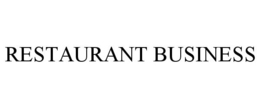 RESTAURANT BUSINESS trademark