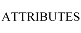 ATTRIBUTES trademark