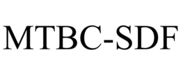 MTBC-SDF trademark